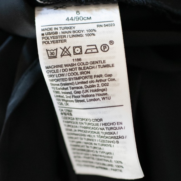 Banana Republic Black Floral Sheer Clip-Dot Midi Dress - Picture 7 of 7